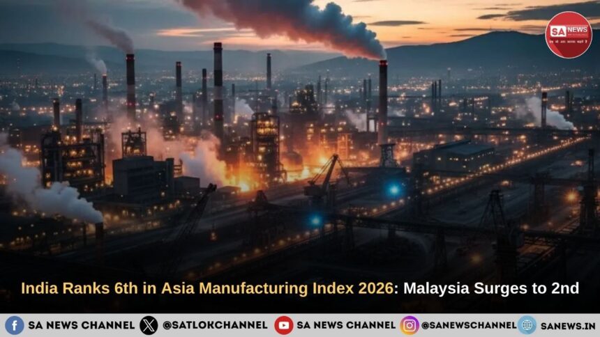 ​India Holds Steady at #6 in Asia Manufacturing Index 2026