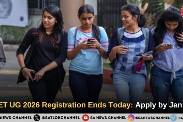 CUET UG 2026 Registration Deadline Today NTA to Close Application Window on January 30