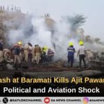 Learjet Crash at Baramati Kills Ajit Pawar, Triggers Political and Aviation Shock
