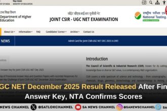 UGC NET December 2025 Result Released After Final Answer Key