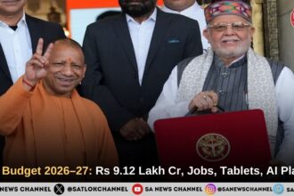 UP Budget 2026–27: Rs 9.12 Lakh Crore Outlay, 40 Lakh Tablets, AI Push