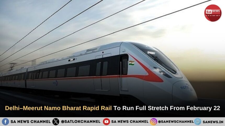 Delhi Meerut Namo Bharat Rapid Rail