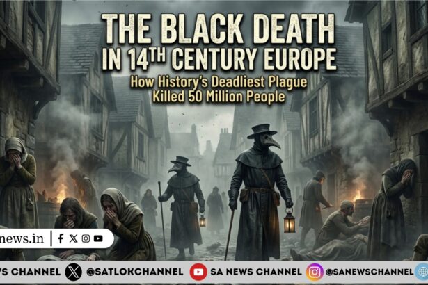 Black Death in 14th Century Europe 50 Million Dead