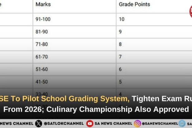 CBSE To Pilot School Grading System, Tighten Exam Rules From 2026