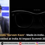 PM Modi Tests ‘Sarvam Kaze’ Made-in-India AI Glasses Unveiled at India AI Impact Summit 2026