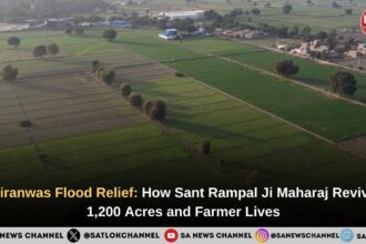 Dhiranwas Flood Relief: How Sant Rampal Ji Maharaj Revived 1,200 Acres and Farmer Lives