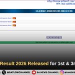 UP D.El.Ed Result 2026 Released for 1st & 3rd Semester