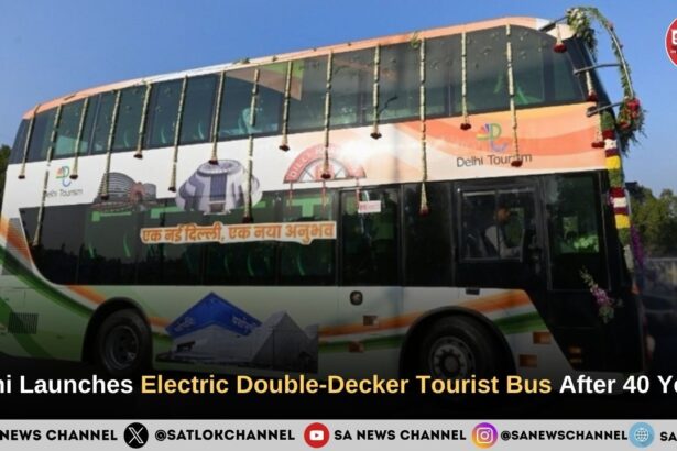 Delhi launches ‘Dekho Meri Dilli’ electric double-decker bus to boost tourism