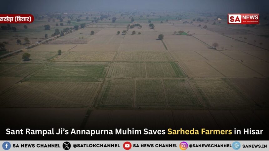 Sant Rampal Ji’s Annapurna Muhim Saves Sarheda Farmers in Hisar