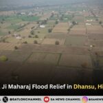 Sant Rampal Ji Maharaj Flood Relief in Dhansu, Hisar, Haryana