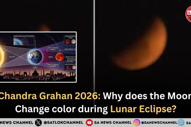 Chandra Grahan 2026 Why does the Moon Change color during Lunar Eclipse