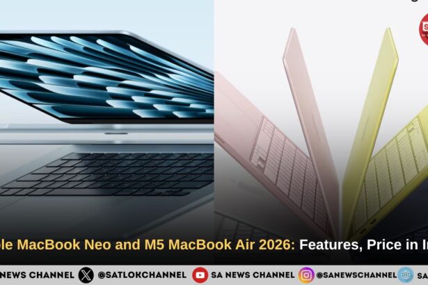 Apple MacBook Neo and M5 MacBook Air 2026: Features, Price in India, Specs and Key Differences