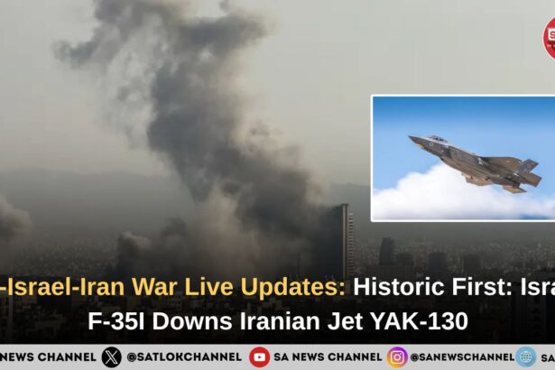 US-Israel-Iran War Live Updates Historic First Israeli F-35I Downs Iranian Jet YAK-130