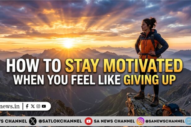 How to Stay Motivated When You Feel Like Giving Up
