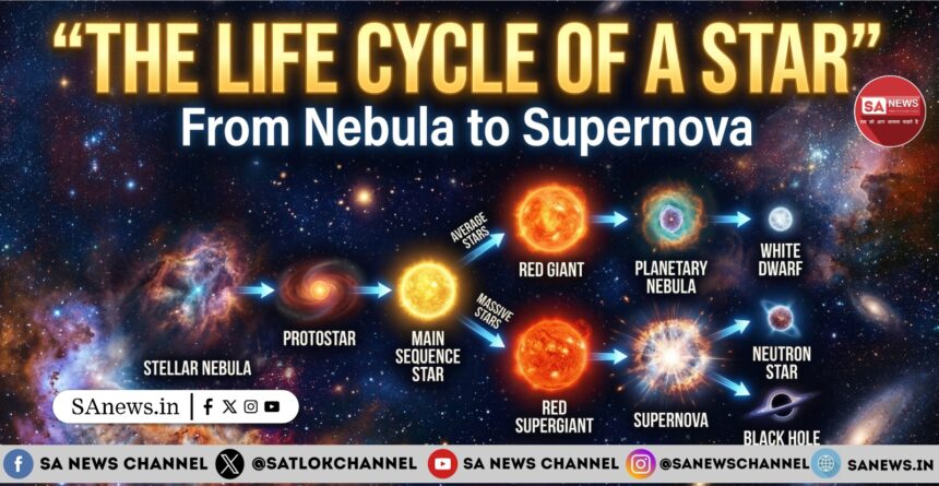 The Life Cycle of a Star From Nebula to Supernova
