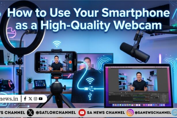 How to Use Your Smartphone as a High-Quality Webcam (Complete Guide for Clear Video Calls)