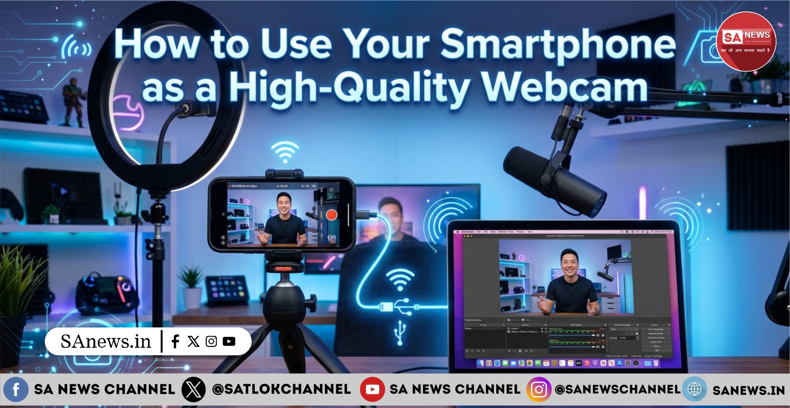 Phone. Web Camera App Sign How to Use Your Smartphone as a High-Quality Webcam (Step-by-Step Guide)