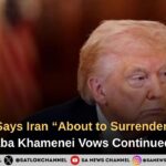 Trump Says Iran “About to Surrender” at G7; Mojtaba Khamenei Vows Continued War