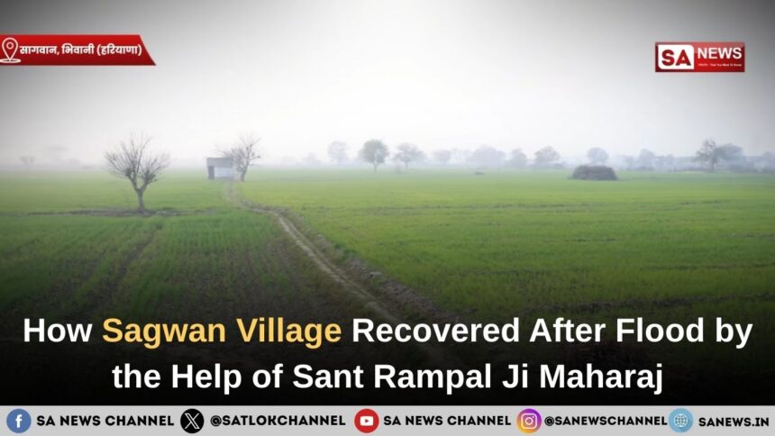 How Sagwan Village Recovered After Flood by the Help of Sant Rampal Ji Maharaj