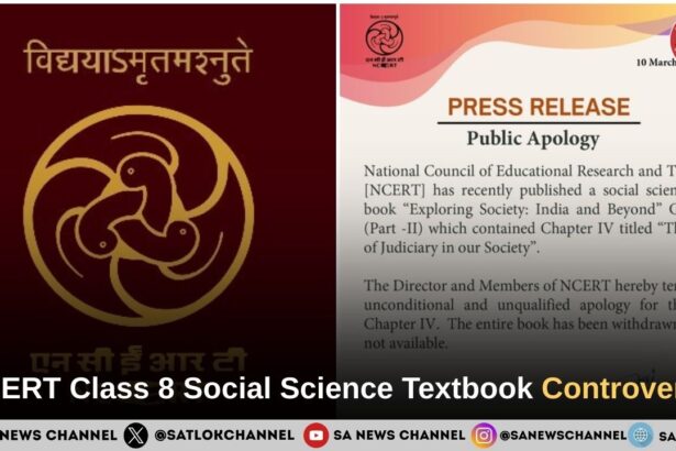 NCERT Class 8 Social Science Textbook Controversy