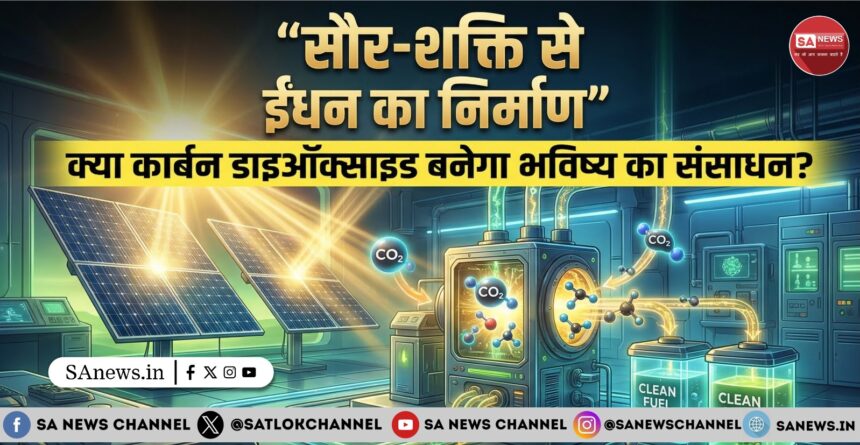 सौर-शक्ति से ईंधन का निर्माण