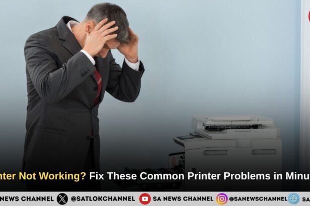 Printer Not Working Fix These Common Printer Problems in Minutes