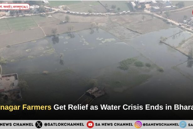 Peernagar Farmers Get Relief as Water Crisis Ends in Bharatpur