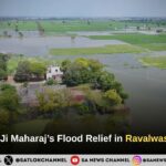 Sant Rampal Ji Maharaj’s Flood Relief in Ravalwas Khurd Hisar