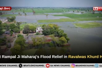 Sant Rampal Ji Maharaj’s Flood Relief in Ravalwas Khurd Hisar