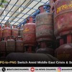 India orders LPG-to-PNG shift in connected areas after Middle East crisis disrupts gas supply and exposes import dependence.