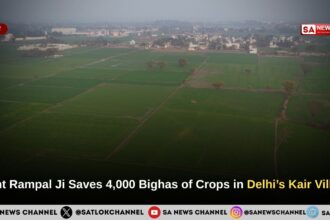 Saint Rampal Ji Saves 4,000 Bighas of Crops in Delhi’s Kair Village