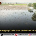 Two-Year Waterlogging Crisis Ends in Mathura’s Lathakuri Village