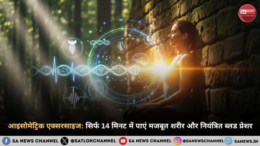 आइसोमेट्रिक एक्सरसाइज: सिर्फ 14 मिनट में पाएं मजबूत शरीर और नियंत्रित ब्लड प्रेशर