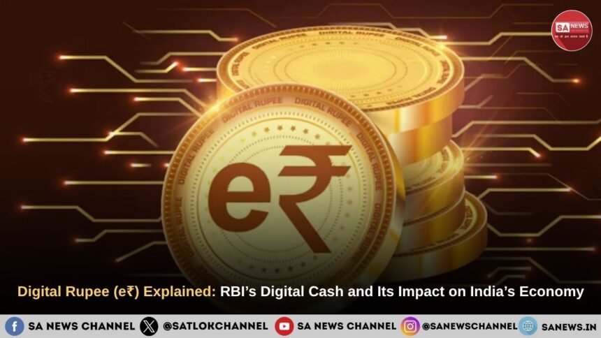 Digital Rupee (e₹) Explained: RBI’s Digital Cash and Its Impact on India’s Economy