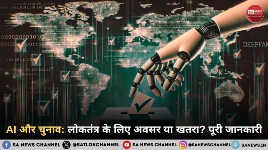 AI और चुनाव लोकतंत्र के लिए अवसर या खतरा पूरी जानकारी