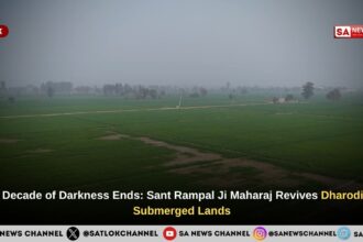 A Decade of Darkness Ends: Sant Rampal Ji Maharaj Revives Dharodi’s Submerged Lands