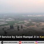 Flood Relief Service by Saint Rampal Ji in Kanurer, Deeg.