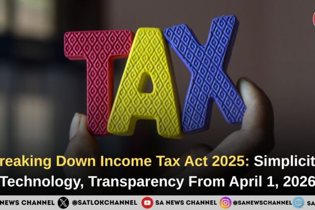 Breaking Down Income Tax Act 2025 Simplicity, Technology, Transparency From April 1, 2026