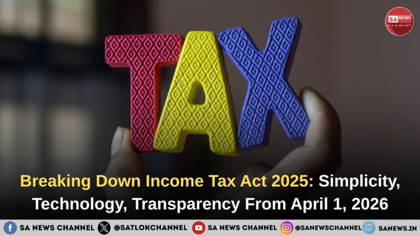 Breaking Down Income Tax Act 2025 Simplicity, Technology, Transparency From April 1, 2026