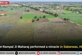 Saint Rampal Ji Maharaj performed a miracle in Sabarwas, Hisar.
