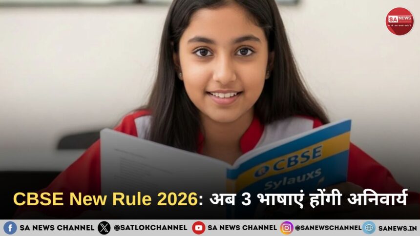 CBSE New Rule 2026: अब 3 भाषाएं होंगी अनिवार्य | R1 R2 R3 Explained