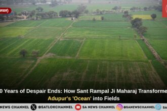 20 Years of Despair Ends: How Sant Rampal Ji Maharaj Transformed Adupur's 'Ocean' into Fields