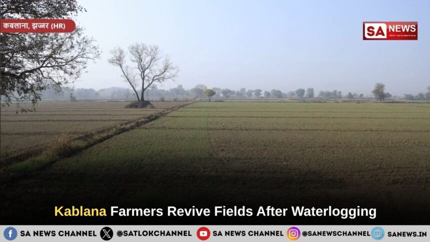 Kablana Farmers Revive Fields After Waterlogging
