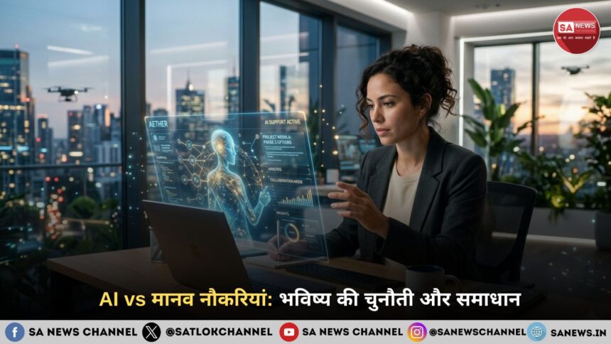 AI vs मानव नौकरियां: भविष्य की चुनौती और समाधान