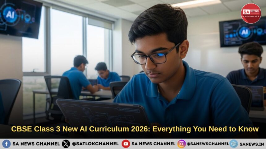 CBSE Class 3 New AI Curriculum 2026: Everything You Need to Know