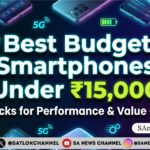 Best Budget Smartphones Under ₹15000 in 2026 Top 5 Value-for-Money Phones in India