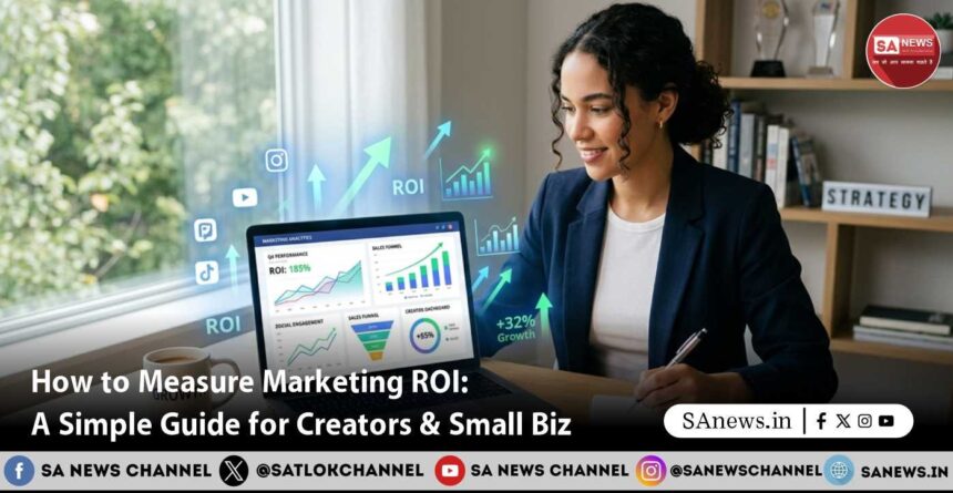 How to Measure Marketing ROI A Simple Guide for Creators & Small Biz