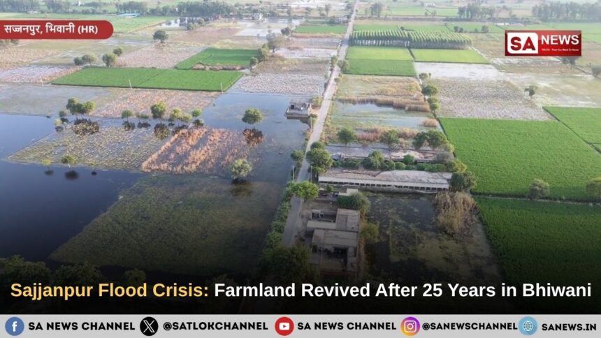 Sajjanpur Flood Crisis: Farmland Revived After 25 Years in Bhiwani