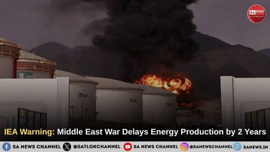 IEA Warning: Middle East War Delays Energy Production by 2 Years