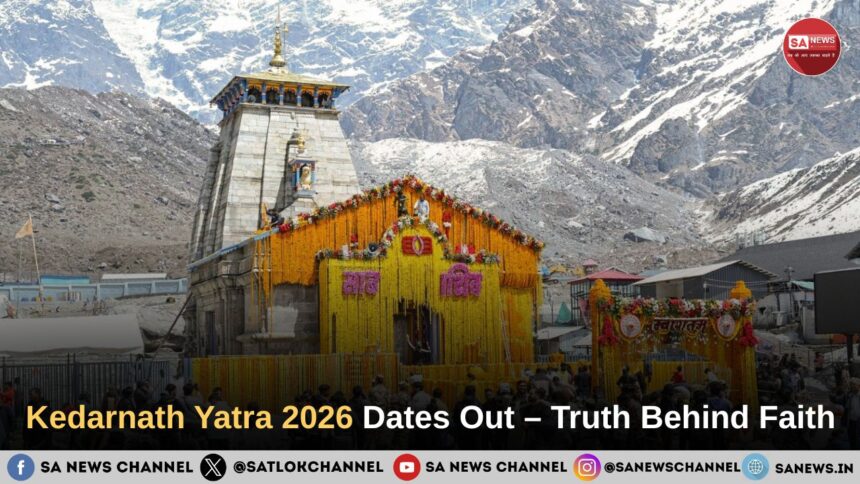 Kedarnath Yatra 2026 Dates Out – Truth Behind Faith